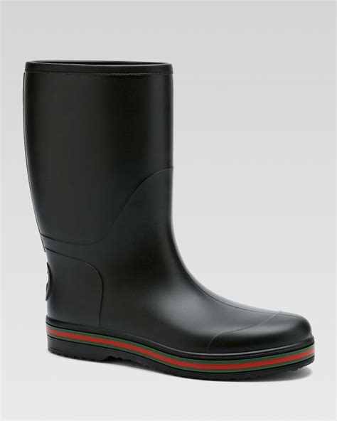 mens gucci rain boots on sale|men's Gucci boots for sale.